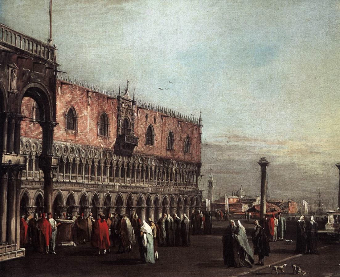 Piazzetta con Palazzo Ducale - Akademie der bildenden Künste, Vienna